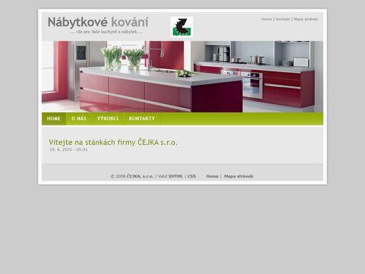 kování, nábytek
