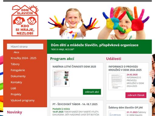 dům dětí a mládeže slavičín, příspěvková organizace