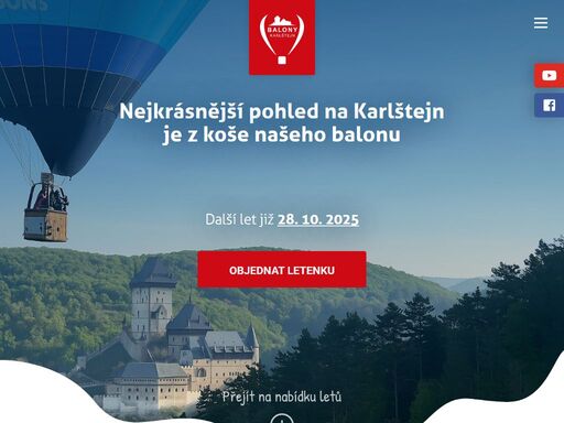 balony, let balonem, vyhlídkový let balonem, vyhlídkové lety balonem, praha, karlštejn, plzeň, dárek, zážitek vyhlídkový let balonem je nádherný zážitek a dárek, který pořádáme na přání po celé čr, zejména nad prahou, karlštejnem, plzní.