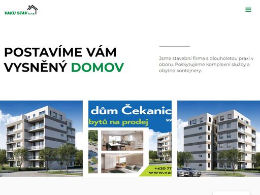 nabízíme špičkové stavební služby s dlouholetou zkušeností a spolehlivým týmem. kontaktujte nás pro své stavební projekty.