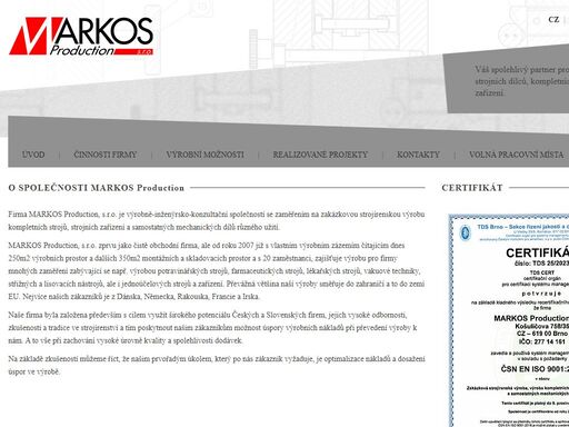 markos production s.r.o.