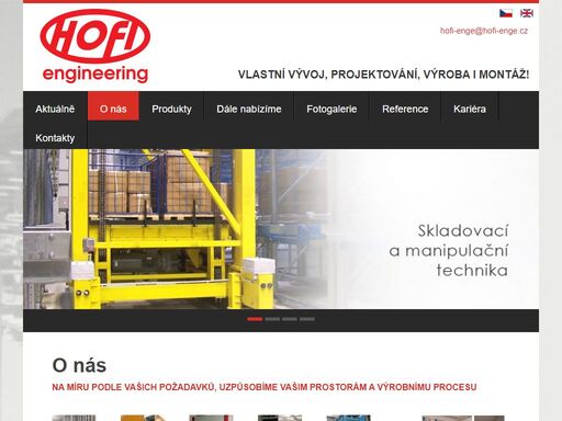 manipulační a skladovací technika