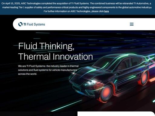 we’re the industry leaders helping the world’s largest automakers build the vehicles of tomorrow. learn more about our approach and products here.
