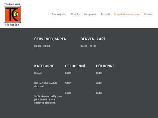 tksternberk.cz/koupaliste