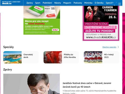 novinky a zprávy z bruntálu, krnova a okolí. nejdůležitější informace a události z jednotlivých obcí, dění v politice, kultuře, sportu i v běžném životě.
