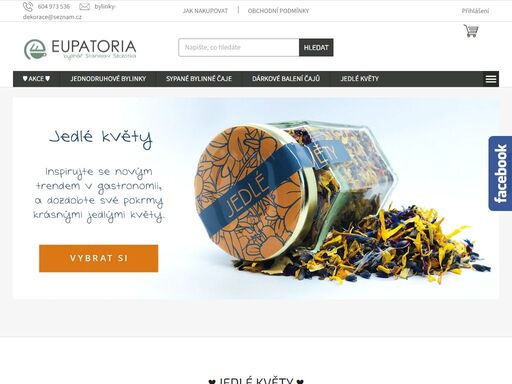 eupatoria - sušené čaje a bylinky