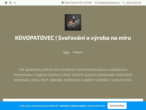 kovové výrobky, kovové podstavce, nohy ke stolu, kovové lavičky, kovovýroba na míru, zahradní kovové konstrukce, podstavec ibc, kovové regály, kovové konstrukce, kovové produkty pro zahradu seznamte se s firmou kovopatovec – specialistou na kovovýrobu, zámečnické práce a kovové konstrukce s dlouholetou tradicí v česku. moje zkušenosti zaručují kvalitu. přečtěte si můj příběh a proč mi důvěřovat.