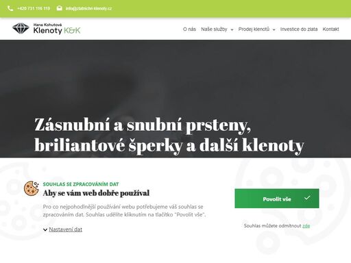 zlatnictví a klenotnictví k&k v blansku ? nabízí širokou nabídku různorodých snubních prstenů a šperků. specializací firmy je ruční i strojová výroba zlatých a stříbrných šperků. více zde.