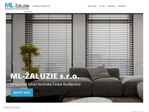 žaluzie, rolety, markýzy, pergoly rádi vám najdeme řešení na míru. české budějovice ml - žaluzie s.r.o. designová stínící technika na jednom místě. 