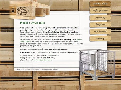 výkup palet, prodej, certifikované opravy palet a giterboxů