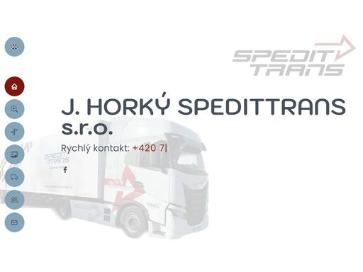 firma j. horký spedittrans s. r. o. je soukromou firmou ve vlasnictví manželů horkých. na českém trhu tato firma působí od roku 1992 a v současné době zaměstanává na 20 zaměstnanců.