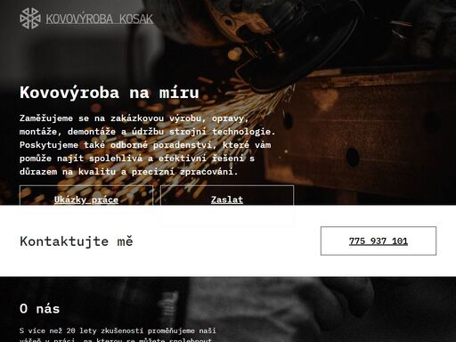 specializujeme se na zakázkovou výrobu, opravy, montáže, demontáže a údržbu strojní technologie. nabízíme odborné poradenství zaměřené na kvalitní a efektivní řešení s důrazem na precizní zpracování.
