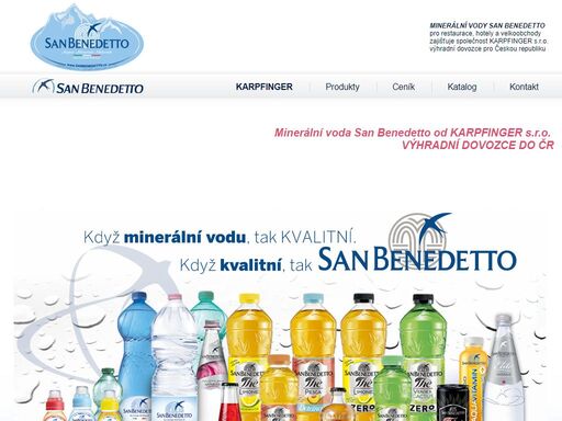 vyberte si z nabídky san benedetto