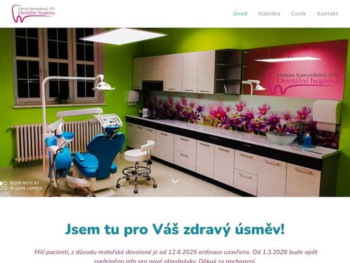 dentální hygiena třinec dentalka kawuloková dentální hygiena třinec - danuta kawuloková, dis.