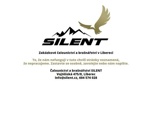 doména silent.cz je úspěšně zaregistrována
