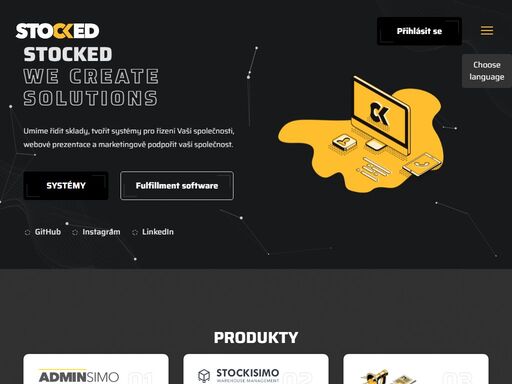 tvoříme řešení na míru vašemu podnikání, zejména erp systémy a wms software stockisimo pro fulfillmentová centra.