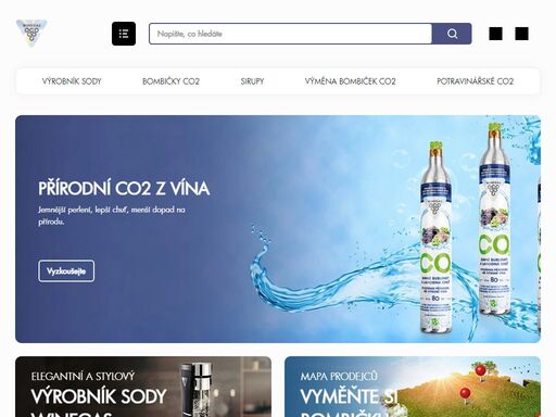 jemné bublinky co dlouho vydrží. zkuste přírodní co2 winegas v univerzální bombičce pro výrobu perlivých limonád.