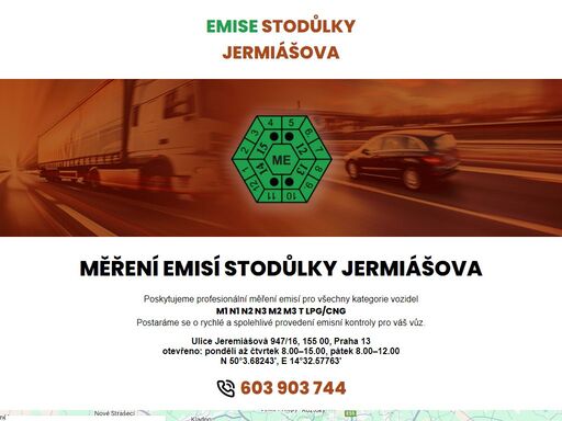 poskytujeme profesionální měření emisí pro všechny kategorie vozidel 
m1, n1, n2, n3, m2, m3 a t včetně lpg/cng. 
postaráme se o rychlé a spolehlivé provedení emisní kontroly pro váš vůz.