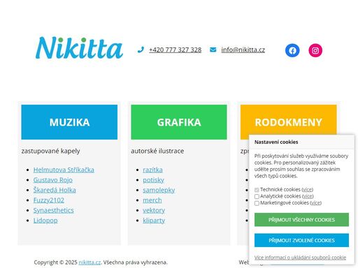 muzika - grafika - rodokmeny