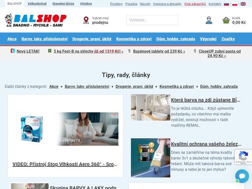 provozujeme největší síť prodejen barev, laků a drogerie. máme přes 10 000 druhů zboží na více než 200 prodejnách po celé čr. poradíme s výběrem vhodné barvy.