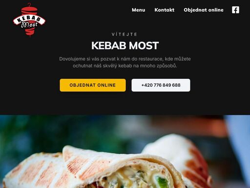 kebab most zajišťuje rozvoz jídel. rozvoz jídla si můžete objednat online nebo po telefonu.
