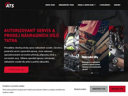 ats jičín je autorizovaným servisem a prodejcem originálních náhradních dílů tatra. výhradním akreditovaným dovozcem stavebních strojů xcmg pro čr a sr.