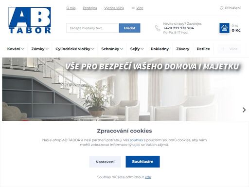 jsme společnost specializující se na prodej kování, zámků, cylindrických vložek, schránek, sejfů, pokladen a bezpečnostních doplňků. nabízíme rovněž výrobu klíčů a autoklíčů. poskytujeme odborný servis v oblasti zámečnictví.