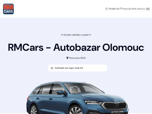 autobazar olomouc rmcars nabízí prodej vozů za hotové i na splátky, včetně možnosti leasingu. s více než 20 lety zkušeností na trhu garantujeme profesionální přístup a širokou nabídku kvalitních vozidel.