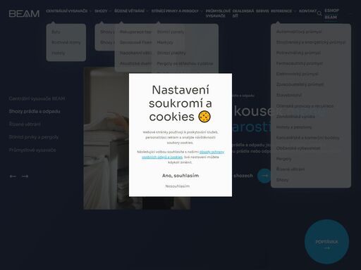 centrální vysavače, shozy, stínění, pergoly nebo rekuperace a řízené větrání - nabízíme inteligentní technologie pro zdravější a pohodlnější bydlení.