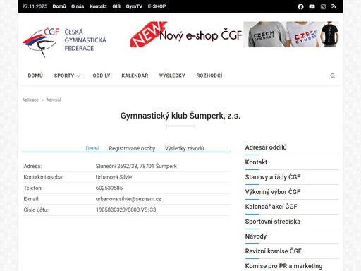 česká gymnastická federace