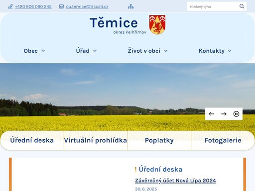 obec těmice