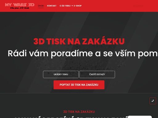 není. cenu 3d tisku vytvoříme na míru a záleží jen na vás, jestli se na základě kalkulace rozhodnete 3d tisk objednat.