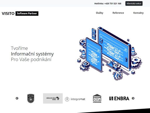 visito.cz s.r.o. - vývoj informačních systémů na míru, automatizace a digitalizace firemních procesů pro střední a malé firmy.