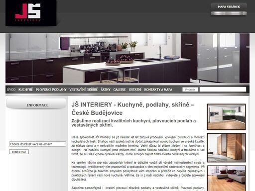 zabýváme se návrhy kuchyní a interiérů. vyrábíme a montujeme vestavěné skříně, plovoucí podlahy, šatny, dveře i zárubně, horizontální a vertikální žaluzie.