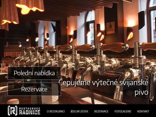 restaurace radnice jabonec nad nisou nabídne modermí českou kuchyni, točíme svijany, a to vše v příjemném prostředí v centru města.