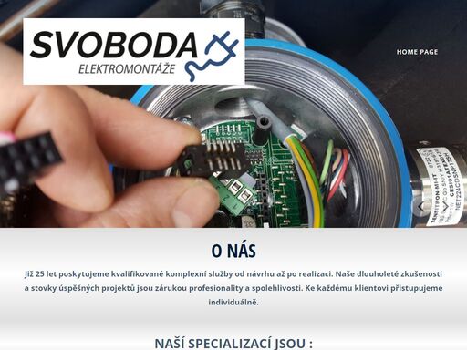 průmyslové elektroinstalace
automatizace
instalace a servis potravinářských výrobních linek