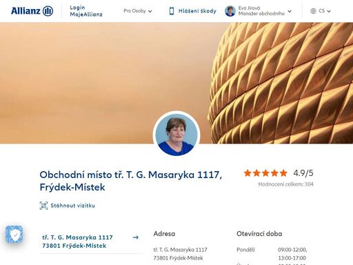 obchodní místo t. g. masaryka 1117, frýdek-místek
