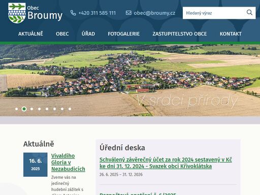 www.broumy.cz