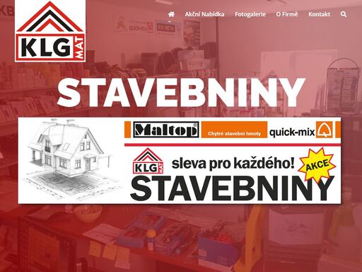 stavebniny ústí nad labem - klg-mat s.r.o.: stavební materiál, potřeby pro řemeslníky, kvalitní okna a dveře, likvidace odpadů, doprava na stavbu.