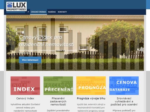 vytváříme aktuální čtvrtletní cenový index pro rezidenční nemovitosti na vlastních i sdílených datech poskytovatelů hypoték. provádíme pravidelné přecenění zastavených nemovitostí na aktuální tržní hodnotu. vytváříme každoroční rozsáhlou prognózu vývoje trhu rezidenčních nemovitostí.