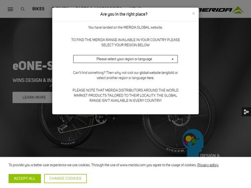merida bikes - německý vývoj – horská kola, elektrokola, krosová kola, trekingová kola a silniční kola.