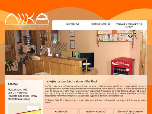 salon krásy nika plus hořovice