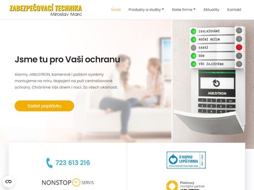 poskytujeme profesionální služby na zabezpečení rodinného domu či bytu v okolí sušice.