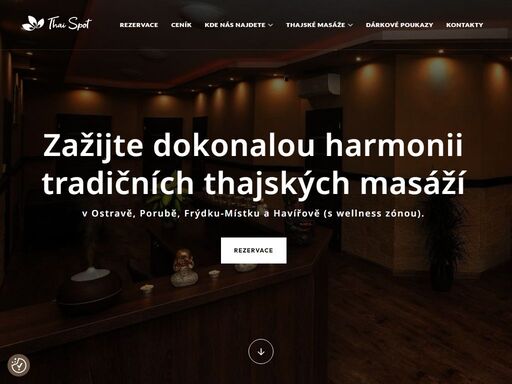 thai spot – tradiční thajské masáže v ostravě, frýdku-místku a havířově. zkušené masérky, klidné prostředí a rychlá rezervace.