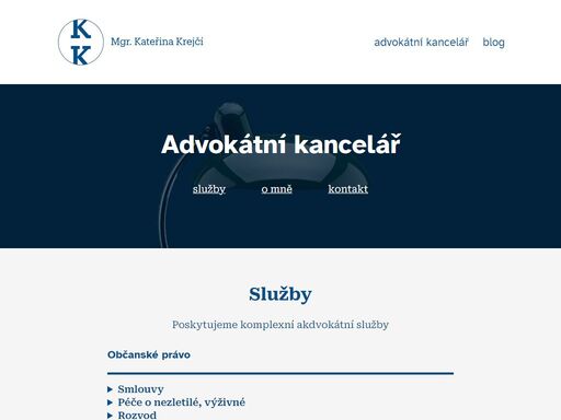 advokátní kancelář s tradicí od roku 1976