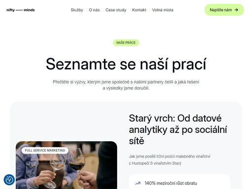 víme, na čem záleží. společně rozhýbeme vaše podnikání a zaměříme se na to, co přináší výsledky. jsme partner, ne jen dodavatel.