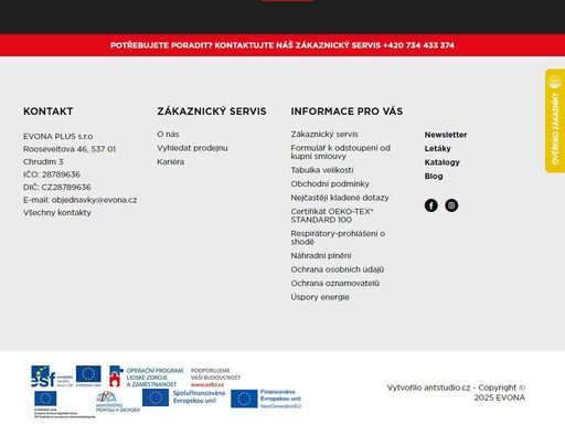 ryze český výrobce oblečení evona.cz - dámské, pánské, dětské oblečení (punčochové zboží, spodní prádlo, termoprádlo, župany aj.) za skvělé ceny.