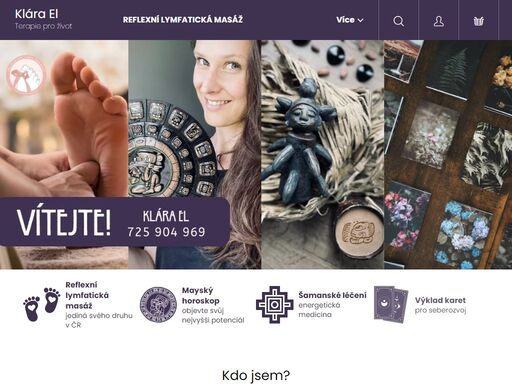 reflexní lymfatická masáž, mayský horoskop, šamanské léčení, výklad karet pro seberozvoj, aromaterapie, kakaové kruhy, rituály a workshopy