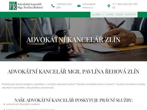 advokátní kancelář zlín, právní poradenství zlín, naše advokátní kancelář poskytuje právní služby fyzickým i právnickým osobám, spolkům, společenstvím vlastníků bytových jednotek i městům a obcím.