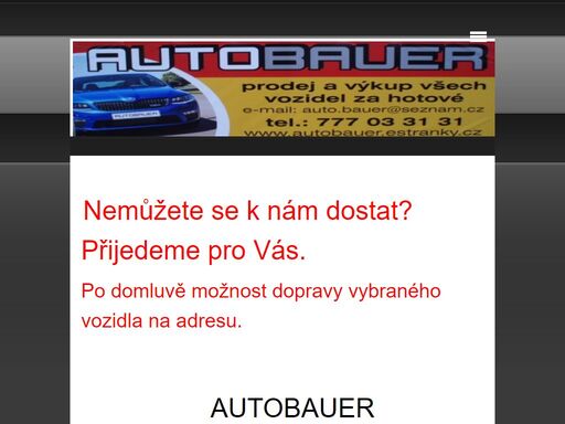 osobní automobili